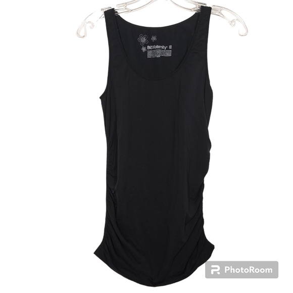 Black BeMaternity Sleeveless Top - Picture 1 of 5